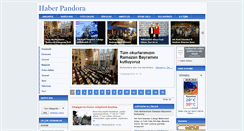 Desktop Screenshot of haberpandora.com