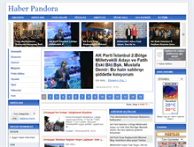 Tablet Screenshot of haberpandora.com